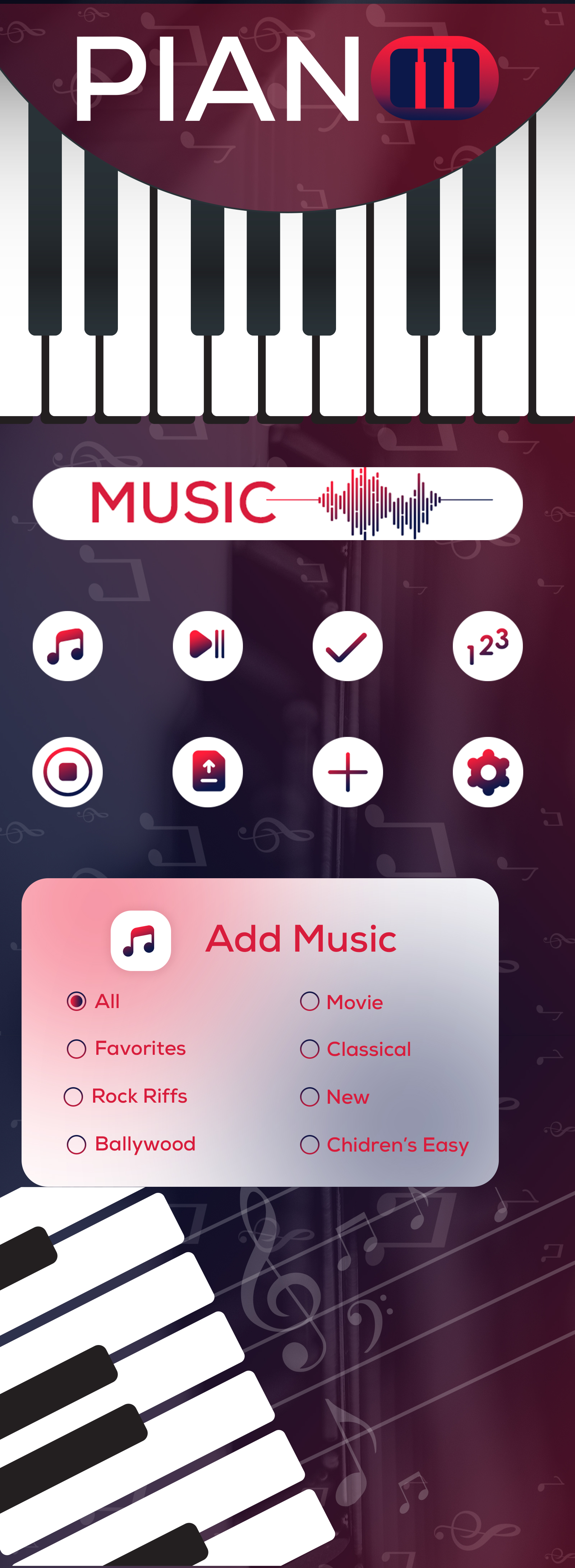 Piano Melody Pro - Play Piano Unlimited - Piano Music and Songs - Simply Piano Learn Piano Fast